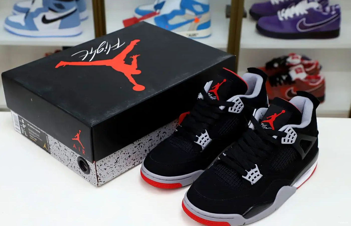 JORDAN 2019 OG 4 RETRO 'BRED' AIR 0508